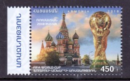 Armenien / Armenie / Armenia 2018, FIFA World Cup Russia, Football Soccer - MNH - 2018 – Rusland