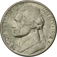 Monnaie, États-Unis, Jefferson Nickel, 5 Cents, 1972, U.S. Mint, Denver, SUP - 1938-…: Jefferson