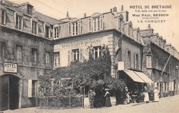 29-LE CONQUET- HÔTEL DE BRETAGNE ; MME PAUL BESSON PROP - Le Conquet