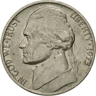 Monnaie, États-Unis, Jefferson Nickel, 5 Cents, 1973, U.S. Mint, Philadelphie - 1938-…: Jefferson