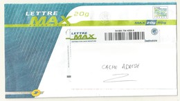 PAP LA POSTE  LETTRE MAX PRIORITAIRE  20 GRAMMES - Official Stationery