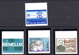 1974  Belgique, OTAN, Jeunesse, BENELUX, Léon Trésignies, Entre 1712 Et 1726** N D (tirage 1000 Ex), - Autres & Non Classés