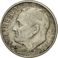 Monnaie, États-Unis, Roosevelt Dime, Dime, 1957, U.S. Mint, Philadelphie, TTB - 1946-...: Roosevelt