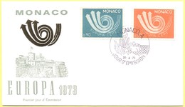 MONACO - 1973 - Europa CEPT - FDC - 1973