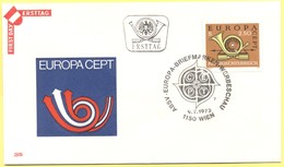 AUSTRIA - ÖSTERREICH - AUTRICHE - 1973 - Europa CEPT - FDC - 1973