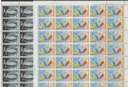 GREECE - 1981 Athletic Championships - Olympic Stadium Part Sheets Of 45. Scott 1388-89. MNH ** Priced To Clear - Volledige & Onvolledige Vellen