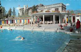 Gstaad. Schwimmbad - Palace ( Couleur Petit Format 14 X 9 Cm ) - Non Circulé - Gstaad