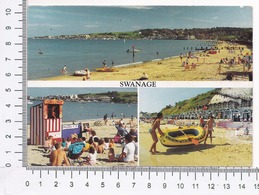 Swanage ~ Depool Natural Colour Post Card ~ Depool Picture Library ~ Photo Michael J Allen ~ Dolphin Printers 1989 - Swanage