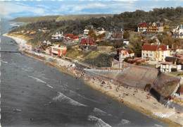 14-VILLERVILLE-SUR-MER- LA PLAGE ET VUE D 'ENSEMBLE - Villerville