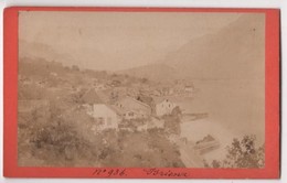 CDV Photo Originale XIXème Brienz Sans Signature Cdv 2346 - Ancianas (antes De 1900)