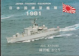 JAPAN BATTLESHIP SOUVENIR FOLDER - Covers & Documents