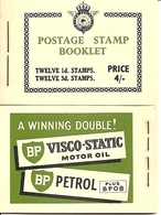 NEW ZEALAND, 1957, Booklet 21, 4/-, 12x1d, 12x3d + Air Mail Labels - Carnets
