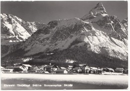 Ehrwald Thajakopf 2461 M, Sonnenspitze, Austria, Used Real Photo Postcard [21542] - Ehrwald