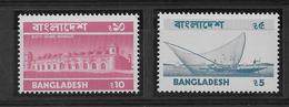 BANGLADESH - 1975 - YT N° 68/68A ** - COTE = 33 EURO - THEME : BATEAUX / PECHE / MOSQUEE - Sri Lanka (Ceylon) (1948-...)