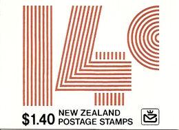 NEW ZEALAND, 1980, Booklet 33, $1.40, 10x14c, Artefacts - Booklets