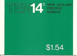 NEW ZEALAND, 1980, Booklet 34, $1.40, 10x14c, Artefacts - Postzegelboekjes