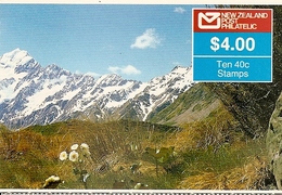 NEW ZEALAND, 1988, Booklet 51a, $ 4.00 Kiwi Text A: Handiwr... - Carnets