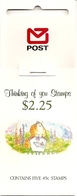 NEW ZEALAND, 1991, Booklet 58, $ 2.25  Thinking Of You - Markenheftchen