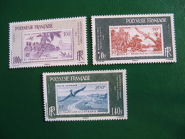 POLYNESIE YVERT POSTE ORDINAIRE N° 931/933 TIMBRES NEUFS** LUXE - MNH - FACIALE 2,60 EUROS - Ungebraucht