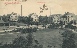 004791  Nerchau A. Mulde - Schmuckplatz  1918 - Grimma