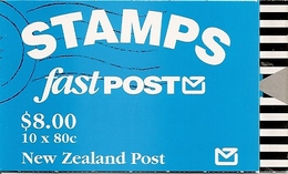 NEW ZEALAND, 1993, Booklet 63, $ 8.00, Fastpost - Falcon - Postzegelboekjes
