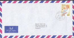 Iceland Airmail Par Avion REYKJAVIK 1989 Cover Brief WHO Nurse Krankenschwester M. Kind - Brieven En Documenten