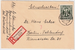 1946, 1 Mk. AM-Post , Nr. 35 B, Foto-Befund (lose € 550.-)  , #a847 - Cartas & Documentos