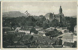Sondershausen - Blick Auf Schloss Marktplatz Und Frauenberg - Verlag Wilhelm Sander Sondershausen - Sondershausen