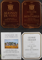 4 ETIQUETTES Différentes De VIN - De PAYS D'OC - En Très Bon Etat - Collections, Lots & Séries