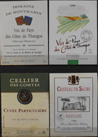 4 ETIQUETTES Différentes De VIN - De PAYS D'OC - En Très Bon Etat - Collections, Lots & Séries