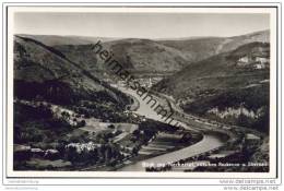 Blick Ins Neckartal Zwischen Rockenau Und Eberbach - Foto-AK 50er Jahre - Eberbach