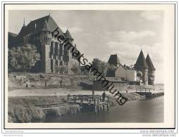 Marienburg - Hochmeister-Palast - Brücktor - Foto-AK Grossformat - Westpreussen