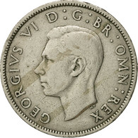 Monnaie, Grande-Bretagne, George VI, Florin, Two Shillings, 1947, TTB - J. 1 Florin / 2 Schillings