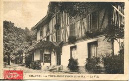 N°64083 -cpa Château La Tour Montesson -la Villa- - Montesson