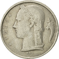 Monnaie, Belgique, 5 Francs, 5 Frank, 1950, TTB, Copper-nickel, KM:134.1 - 5 Franc