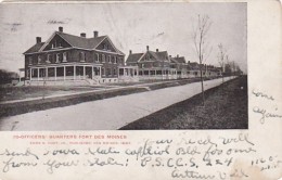 Iowa Des Moines Officers Quarters Fort Des Moines 1906 - Des Moines