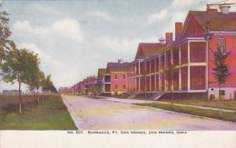 Iowa Des Moines Barracks Fort Des Moines 1909 - Des Moines