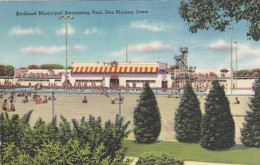 Iowa Des Moines Birdland Municipal Swimming Pool 1939 - Des Moines