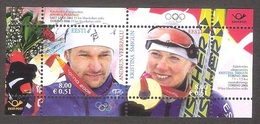Estonia 2006 MNH Sheet Torino-2006. Olympic Winners Mi BL26 - Winter 2006: Torino