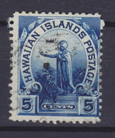 United States Possessions Hawaii 1899 Mi. 65     5c. CENTS Denmal Von König Kamehameha I. (2 Scans) - Hawaï