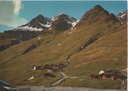 Avers-Juf Mit Mazzaspitz - Pension Edelweiss - Photo: Jules Geiger - Avers