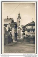 Miesbach - Kirchenpartie - Oberer Stadtplatz - Foto-AK 1930 - Miesbach