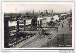 Emden - Aussenhafen - Foto-AK 40er Jahre - Emden