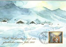 FL+ Liechtenstein 2010 Mi 1579 Weihnachten - Lettres & Documents