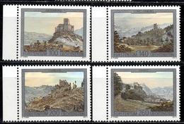 FL+ Liechtenstein 2011 Mi 1610-13 Mnh Burgen - Unused Stamps