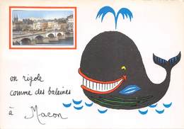 71-MACON- ON RIGOLE COMME DES BALEINES  A   MACON - Macon