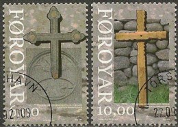 Faroe Islands 2008. Old Cricifixs. Michel  657-58.  USED. - Faroe Islands
