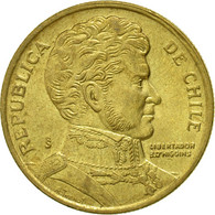 Monnaie, Chile, 10 Pesos, 1995, Santiago, TTB, Aluminum-Bronze, KM:228.2 - Chile