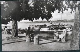 HUNGARY , STEAMER IN PORT OF PAKS , DAMPFER - Passagiersschepen