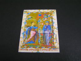 GREECE 2001 Christianity In Armenia  MNH.. - Blocchi & Foglietti